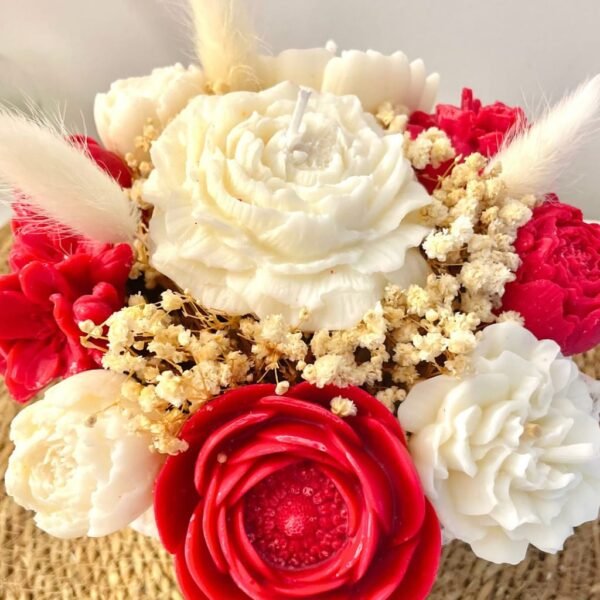 Bouquet Parfumé Éternel en fleurs de Cire - Célébration