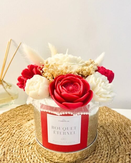 bouquet eternel celebration Rose et jasmin