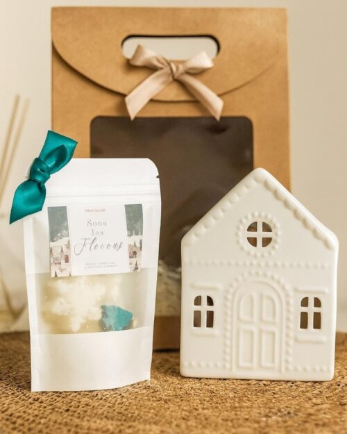 Coffret Parfumé Hiver Cosy - brûle parfum et les fondants parfumés artisanaux - Niõ