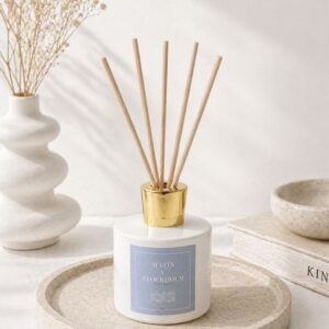 Diffuseur de parfum à bâtonnets Fleur de Coton- Matin à Stockholm - Niõ