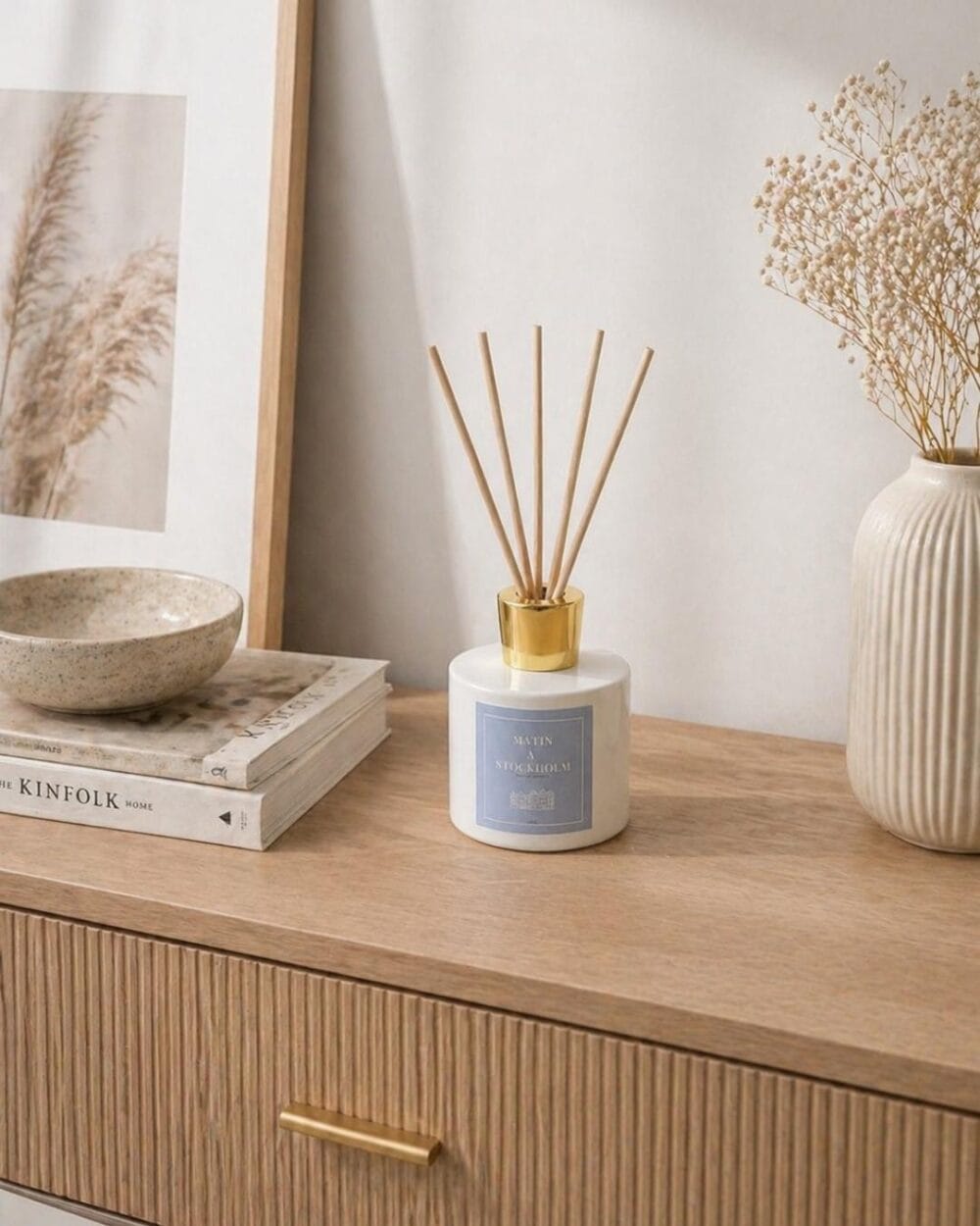 Diffuseur de parfum à bâtonnets un Matin à Stockholm - Fleur de Coton