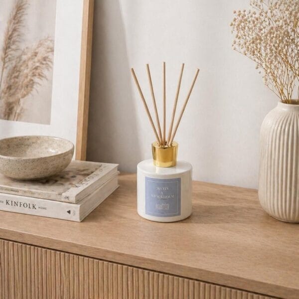 Diffuseur de parfum à bâtonnets un Matin à Stockholm - Fleur de Coton