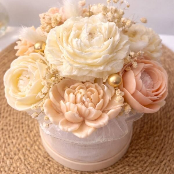 Bouquet éternel en cire parfumée - Fait Main - Nio par N'importe où