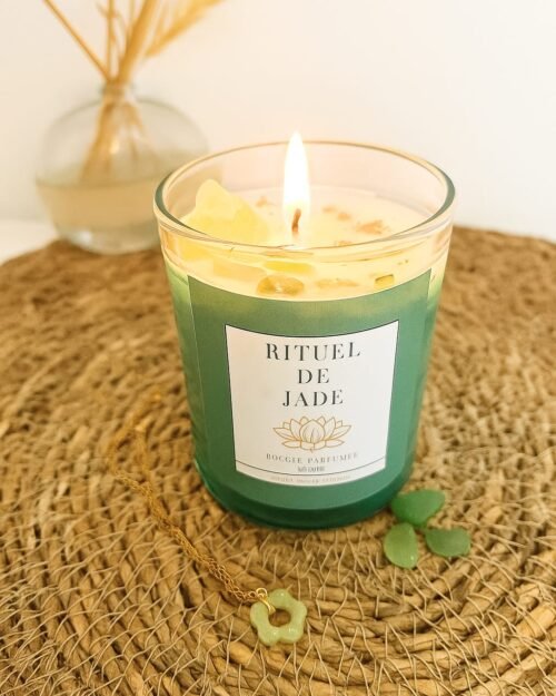 bougie bijou Rituel de Jade