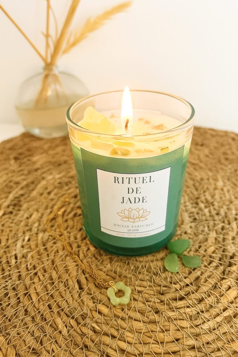bougie bijou Rituel de jade