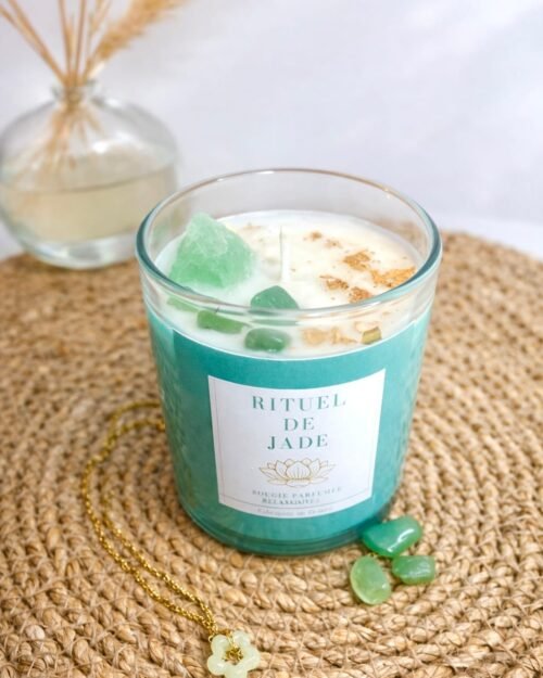 bougie bijou Rituel de jade