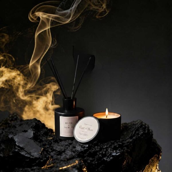 coffret pour homme l'empreinte à offrir - pour Lui - diffuseur et bougie - Musc - hiver à Dublin - Nio par N'importe où