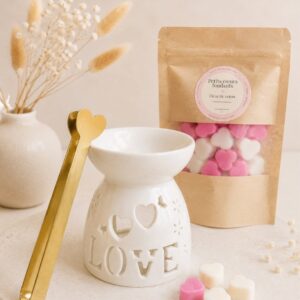 coffret parfumé moments précieux - brûle-parfum et mini fondants artisanaux - Niõ