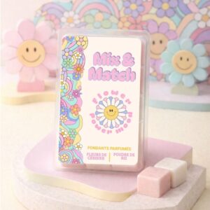 Tablette de fondants parfumés Fleur de Cerisier & Poudre de Riz - Flower Power Mood - collection Mix&Match - Nio par N'importe où