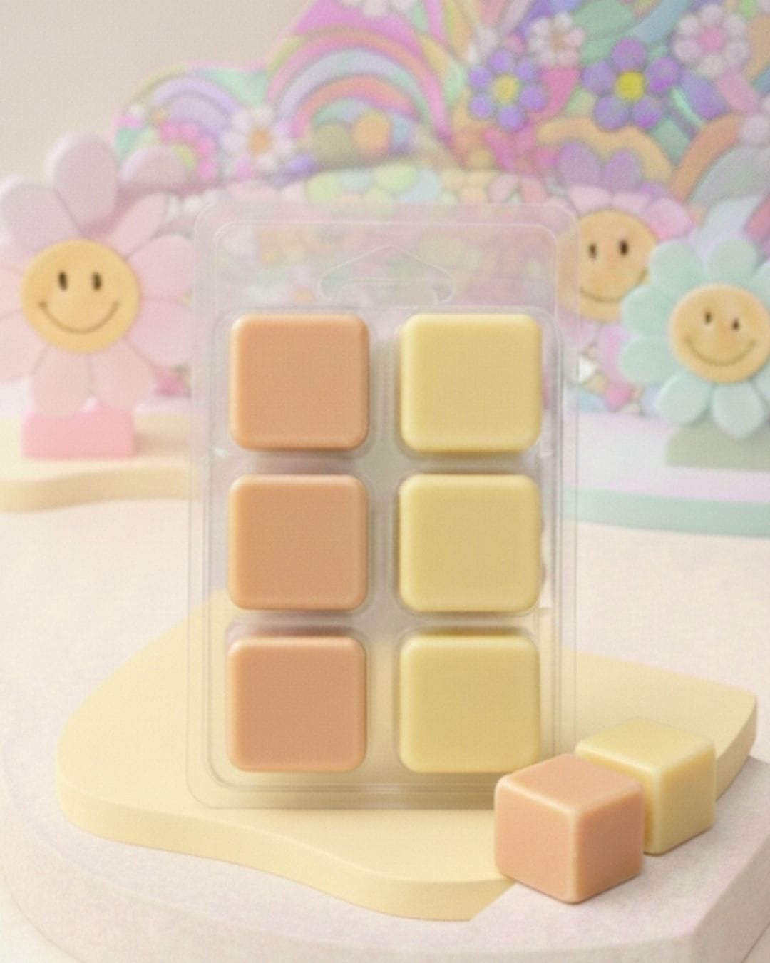 Tablette de fondants parfumés Miel & Ambre - Velvet Moon - collection Mix&Match - cire végétale - Nio par N'importe où