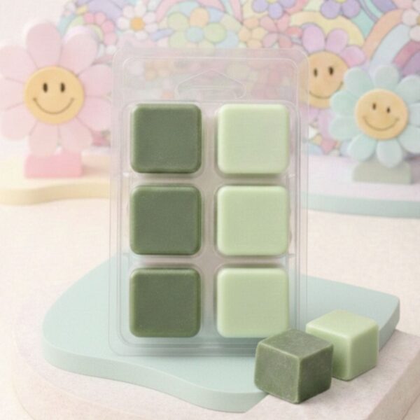 Tablette de fondants parfumés Yuzu & Thé Vert - Green Trip - collection Mix&Match -création originale - Nio par N'importe où