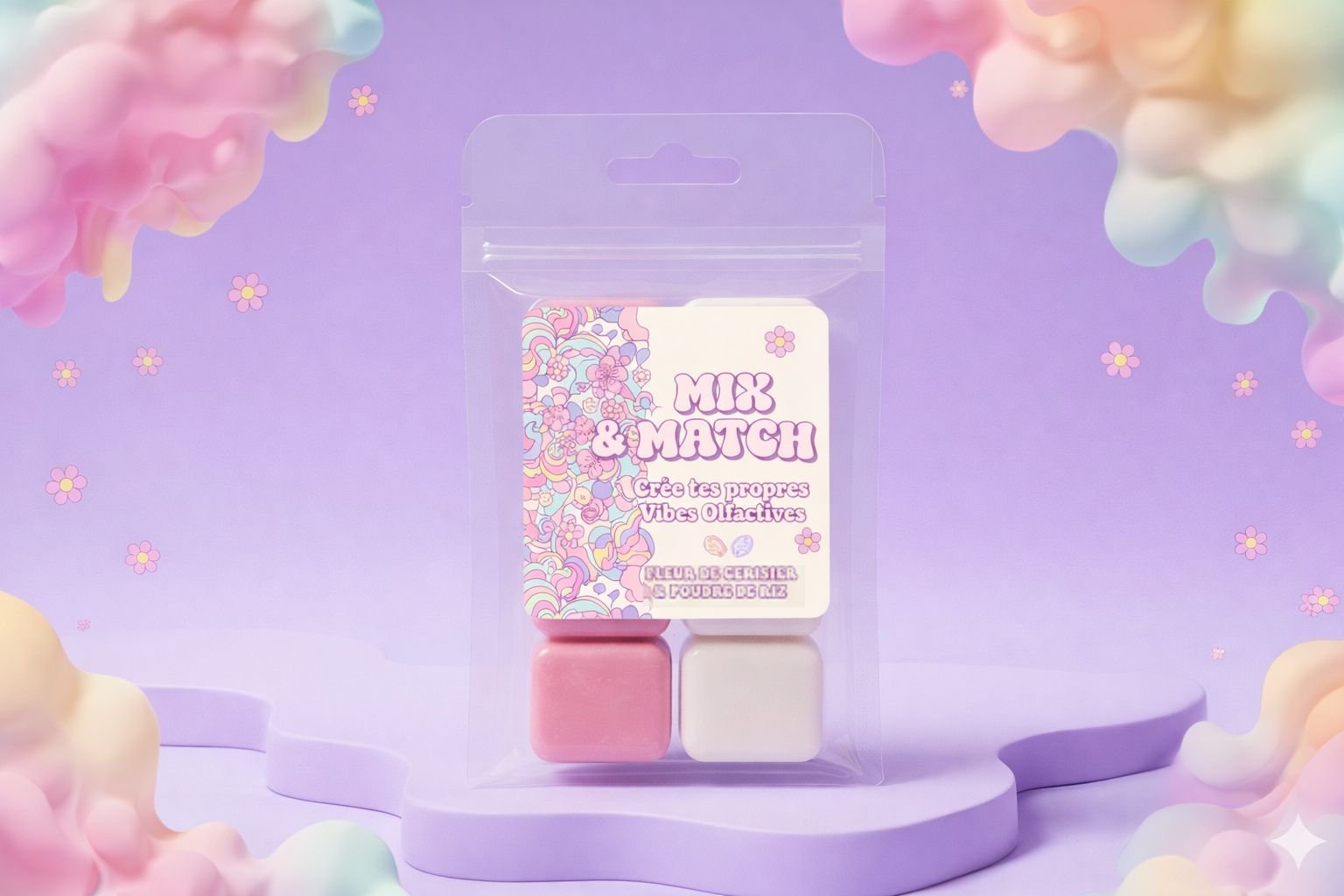 combinaison de parfum collection mix and match fondants parfumés n'importe où