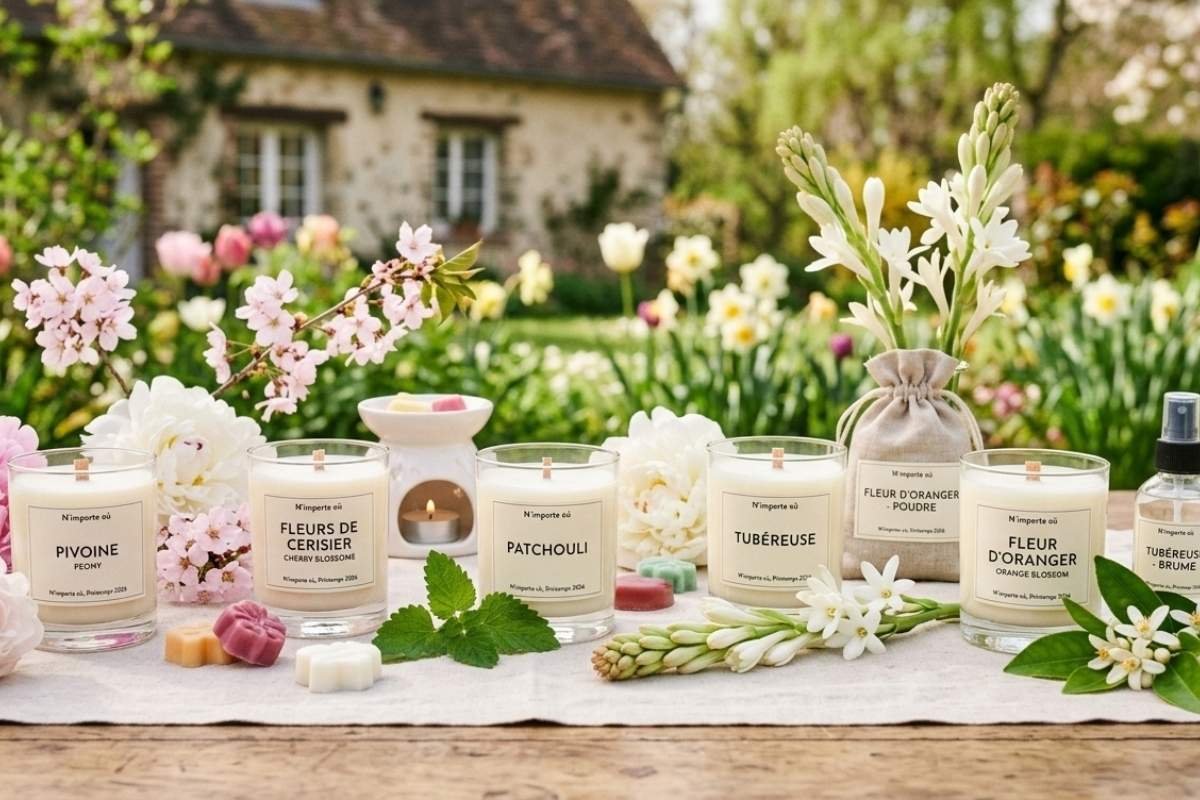 5 parfums d'ambiance de printemps 2026 pour votre intérieur