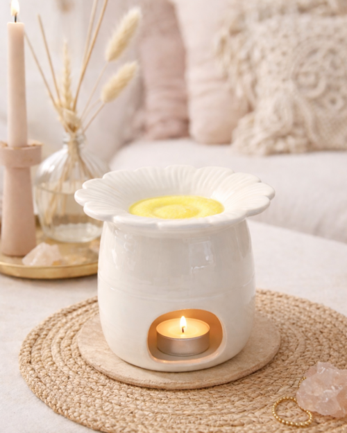 brule parfum marguerite daisy ceramique diffuseur fondants parfumes