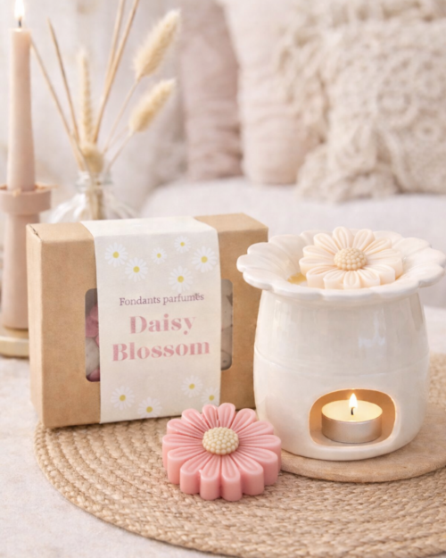 brule parfum marguerite daisy ceramique diffuseur fondants parfumes