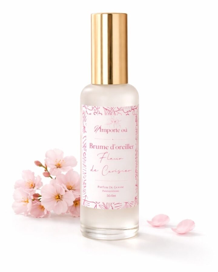 Brume d’oreiller Fleur de Cerisier - rituel de nuit - sommeil apaisant - Niõ par N’importe où