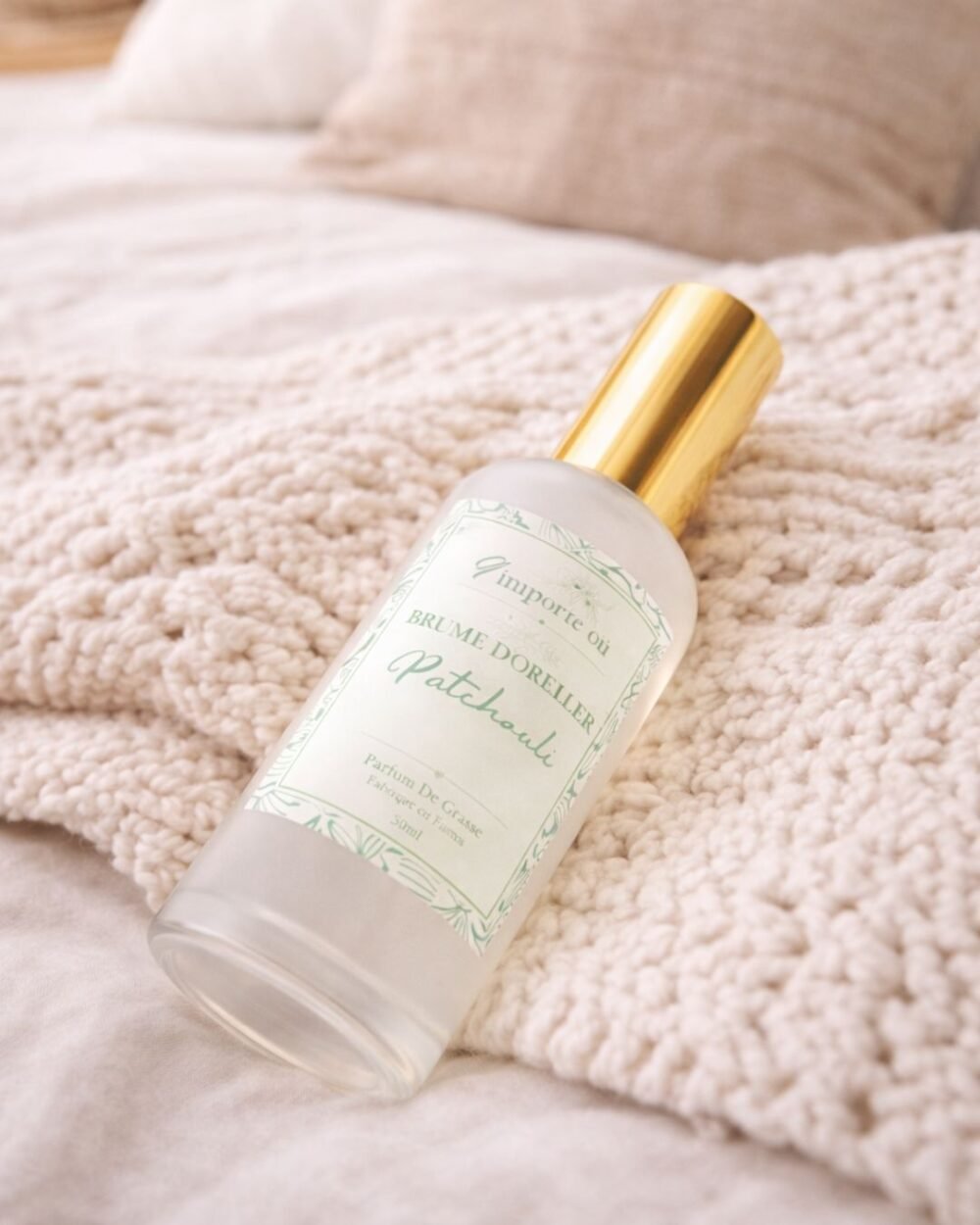 Brume d’oreiller Patchouli – Rituel du soir
