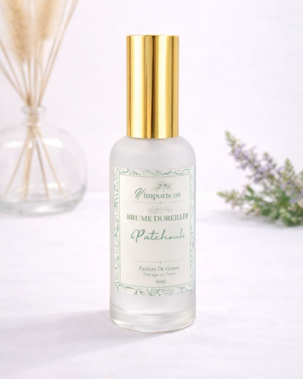 Brume d'oreiller Patchouli - parfum de grasse - Niõ par N'importe où