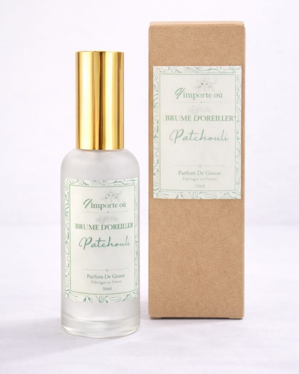 Brume d’oreiller Patchouli – Rituel du soir