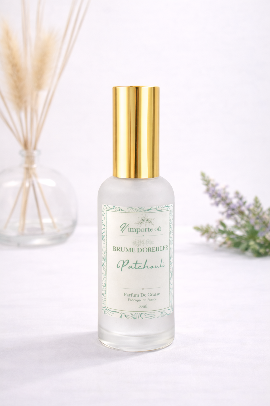 brume oreiller patchouli parfum linge de lit parfum de grasse