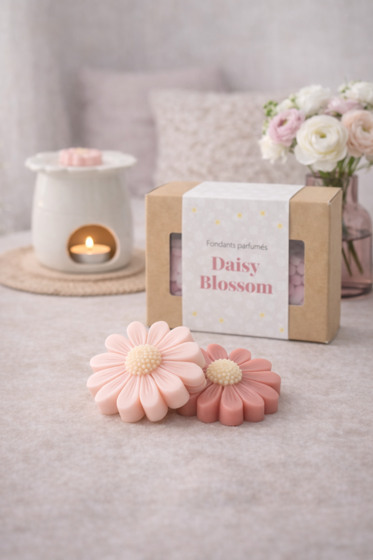 fondants parfumes pivoine sauvage musc poudre cire vegetale