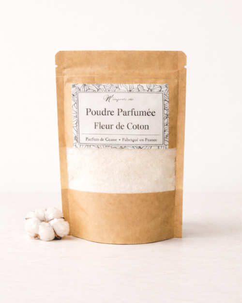 poudre parfumee fleur de coton pour aspirateur parfum maison
