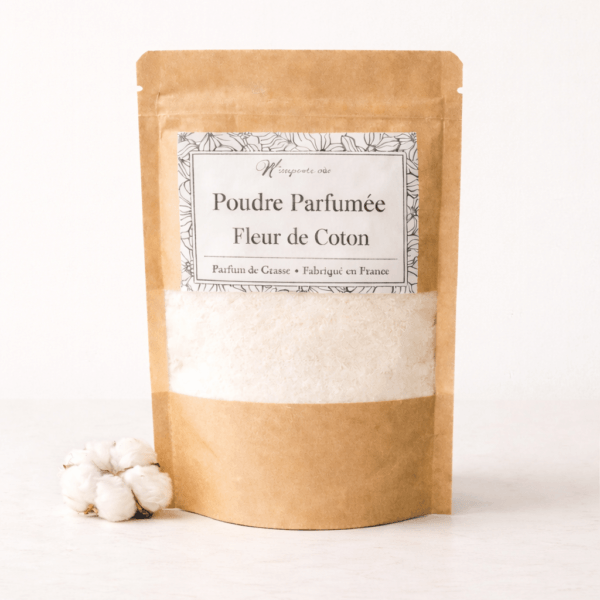 poudre parfumee fleur de coton pour aspirateur parfum maison