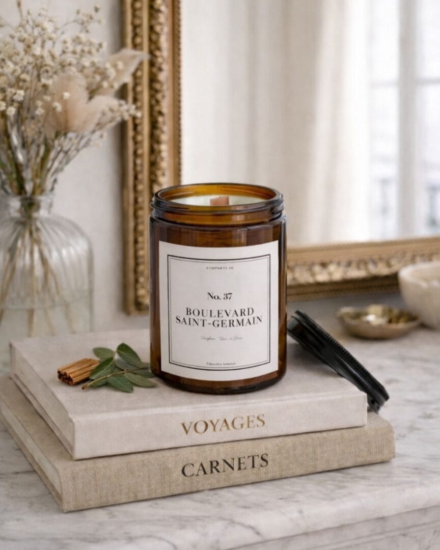bougie parfumée - n37 Bvd St Germain - collection signature - Niõ bougie parfumee n37 Bvd St Germain collection signature Nio