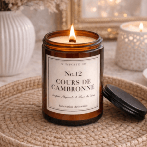 bougie parfumée numero 12 cours de cambronne n'importe où