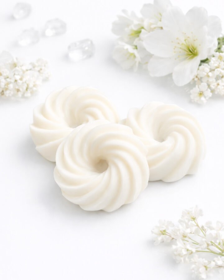 fondants parfumés Musc Blanc - cire végétale - fait main - Niõ par N'importe où