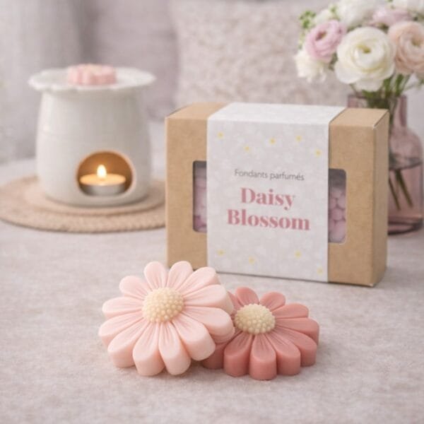 fondants parfumés Musc et Pivoine - Daisy Blossom Duo Floral - fait main - Niõ par N'importe où