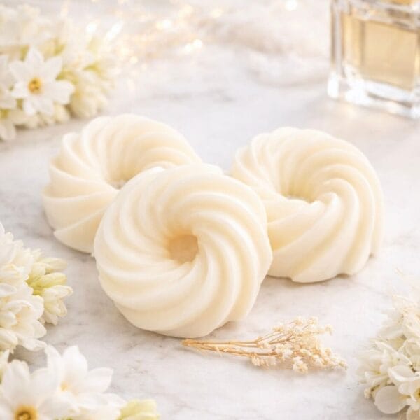 Fondant parfumé Tubéreuse - cire végétale - fait main - Niõ par N'importe où