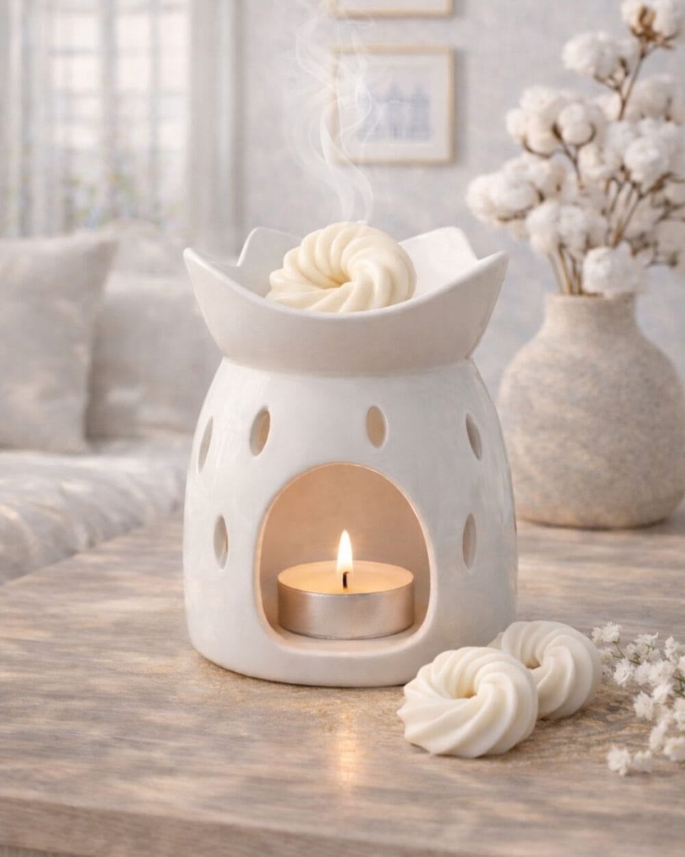 fondants parfumés Tubéreuse - parfum de Grasse - premium - Niõ par N'importe où - Copie