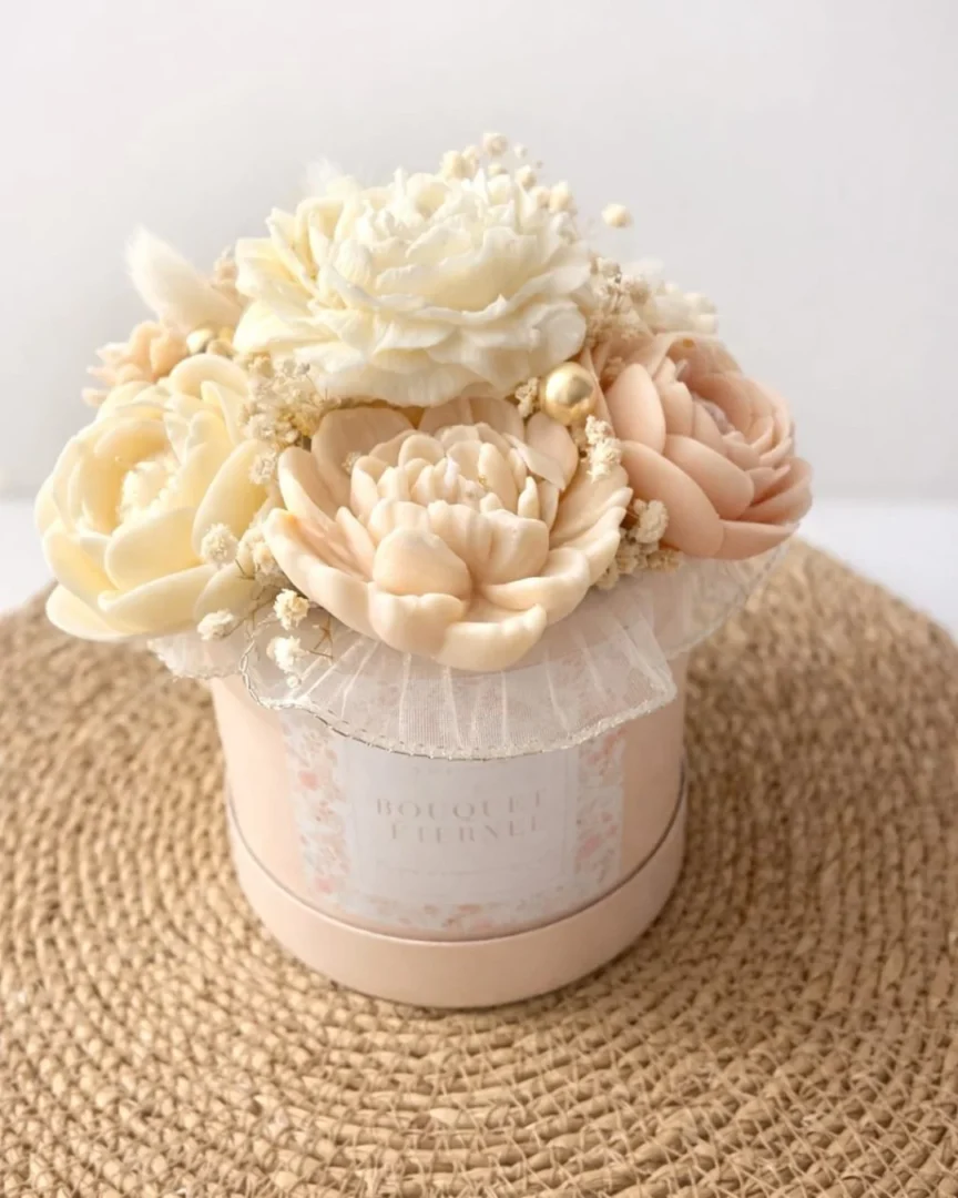 catégorie bouquets éternels en cire végétale - fait main- Niõ par N'importe où