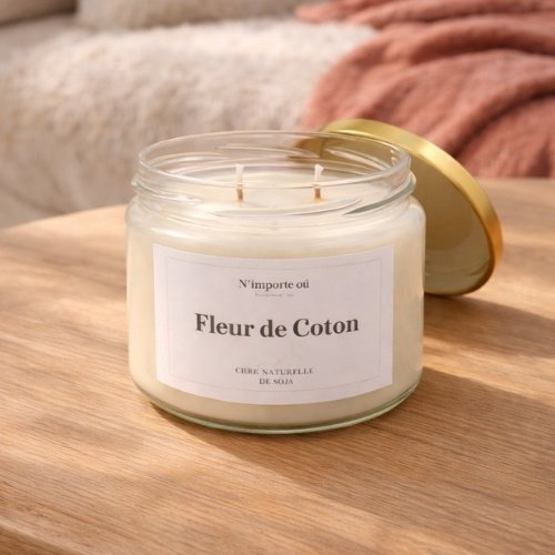 format généreux des bougies parfumés collection Bohème - Niõ par N'importe où