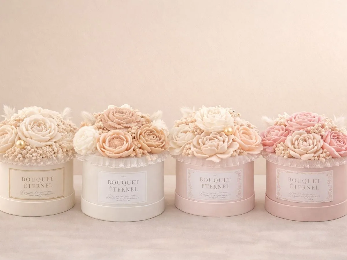Niõ | Bougies, fondants et créations parfumées Fait Main 14 Catégorie de bouquets parfumés en cire végétale et naturelle coulée à la main dans nos ateliers en France, à Rouen et à Reims - Niõ
