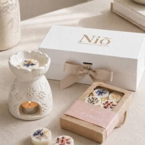 Coffret Découverte Jardin suspendu - Brûle parfum et 6 fondants parfumés - Premium - Niõ -1