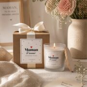 Cadeau Fête des Mères | Bougie parfumée Maman D’amour