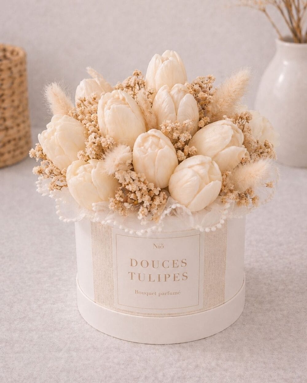 Douces Tulipes – Bouquet parfumé | Musc blanc