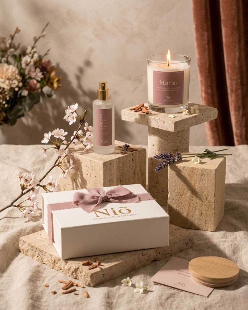 coffret jardin secret - Premium - cadeau idéal fête des mères - Niõ